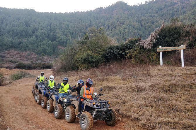 Quad Bike Nepal - Across Rice Fields and Plantations
