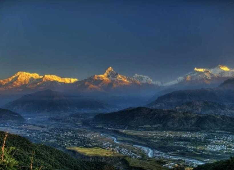 Sarangkot Sunrise Himalayas: Tour 3 hour private tour - Davis Falls and the tunnel below