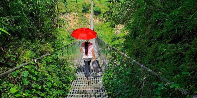 Seti George and Thrilling Suspension Bridge Tour at Pokhara - The suspension bridge adds the adrenaline