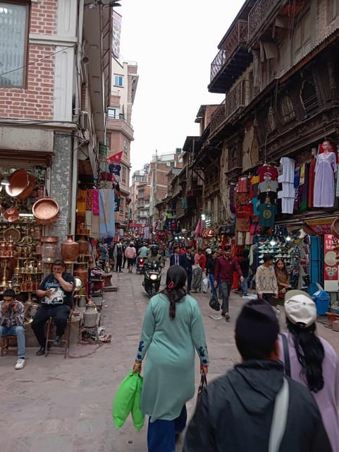 Smells of Kathmandu Walking Day Tour - Walking the market street to Ason