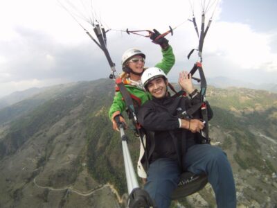 Tandem Paragliding in Pokhara