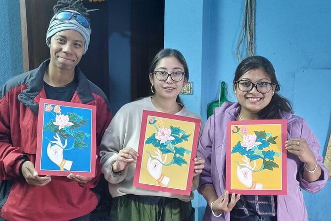 Thangka Painting Workshop - Arriving at the Kathmandu studio