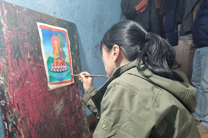 Thangka Painting Workshop - Choosing one of the three designs