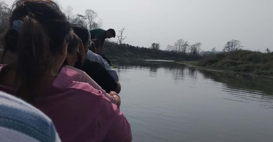 Thrills and Tranquility: Jeep Safari and Canoeing in Chitwan - Returning to Sauraha by about 1:30 pm