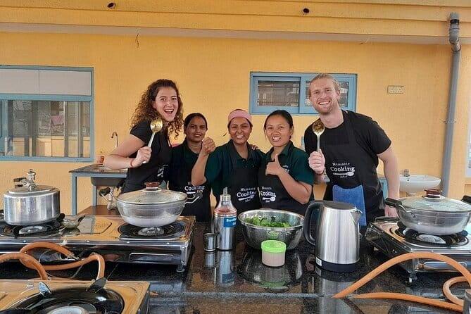 Traditional Nepali Momo Making Classes - Rolling dough, making filling, and shaping momos