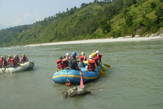 Trishuli River Rafting Day Trip from Kathmandu with Private Car - Lunch on the riverbank around 1 pm
