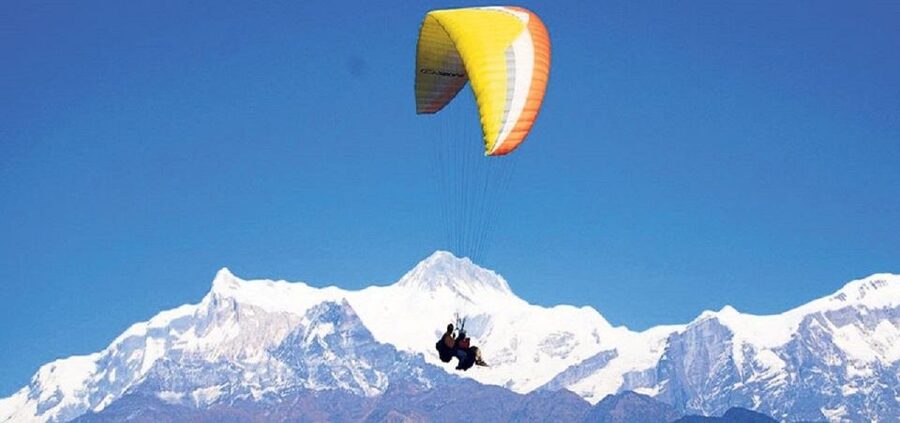 Ultimate Sky Rush: All-Inclusive Paragliding Adventure - Landing and the Ride Back to Pokhara