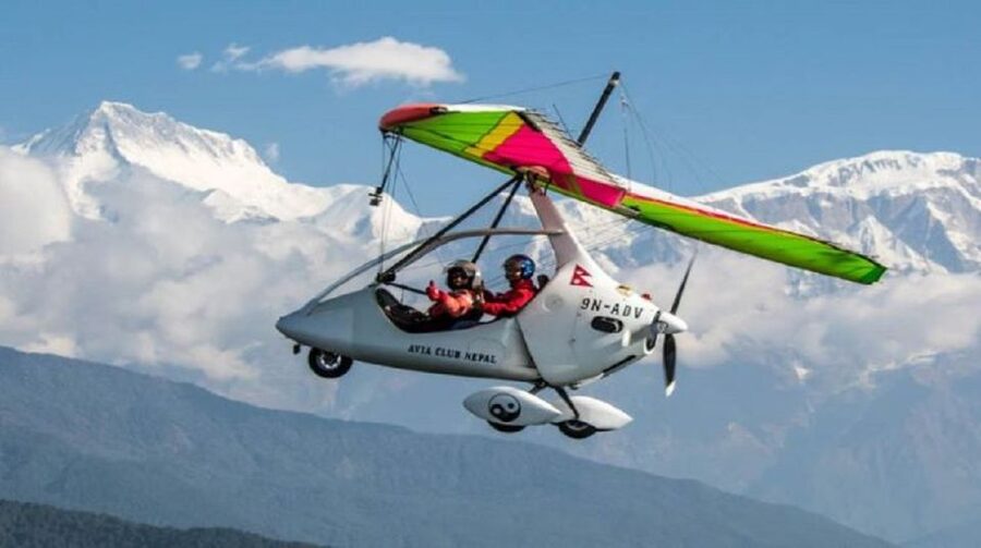 Ultra Light Flying Tour Over the Himalayas - 15 Minutes - What you may see above Pokhara