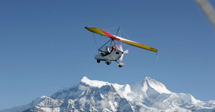 Ultralight Flight Adventure in Pokhara - Pickup from Lakeside keeps the start easy