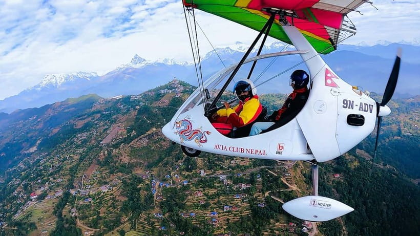 Ultralight Flight in Pokhara: Annapurna & Fishtail View - Photography, windows, and the $15 video option