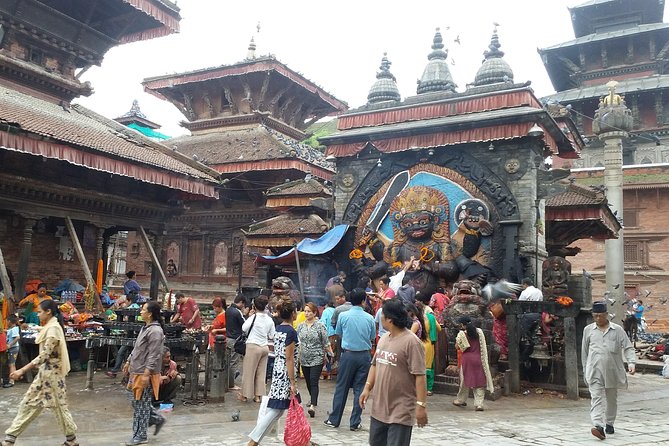 Walking tour of Kathmandu with awesome local guides - Indra Chowk, where the city turns into a market