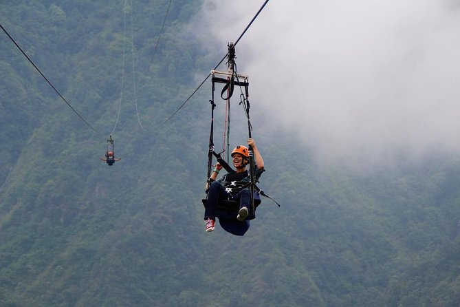 ZipFlyer Nepal - The World's Steepest Zip-line - Sarangkot gives you the big view first